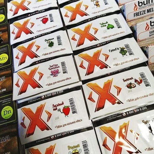 популярные вкусы табака икс