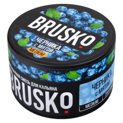 Смесь Brusko Medium - Черника с Мятой (250 грамм)