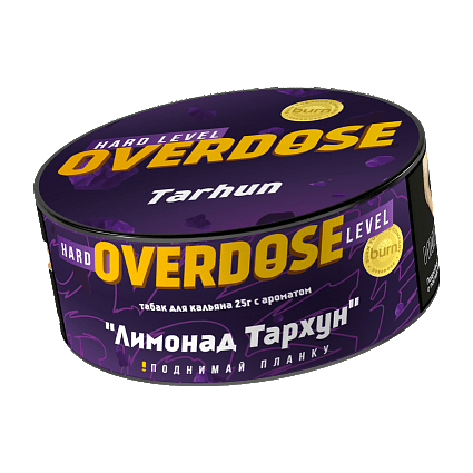 Табак Overdose - Tarhun (Лимонад Тархун, 25 грамм)