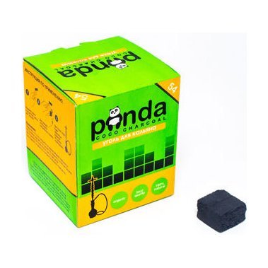 Уголь Panda Flat (25 мм, 54 кубика, 450 грамм)