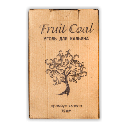 Уголь Fruit Coal (25 мм, 72 кубика)