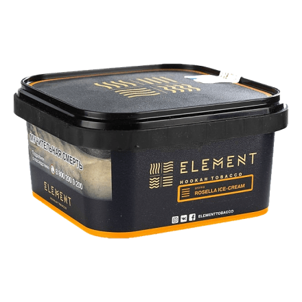 Табак Element Земля - Rosella Ice-Cream (Мороженое с Гибискусом, 200 грамм)