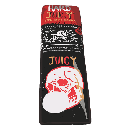 Табак Хулиган Hard - Juicy (Фруктовая Жвачка, 200 грамм)