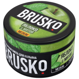 Смесь Brusko Medium - Яблоко с Мятой (250 грамм)