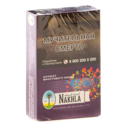 Табак Nakhla - Фруктовый Микс (Mixed Fruits, 50 грамм)