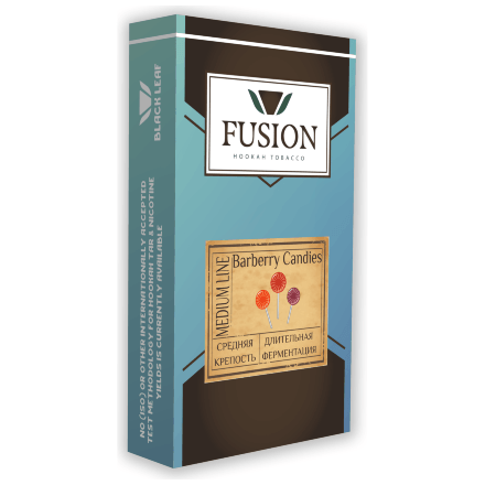 Табак Fusion Medium - Barberry Candies (Конфеты Барбарис, 100 грамм)