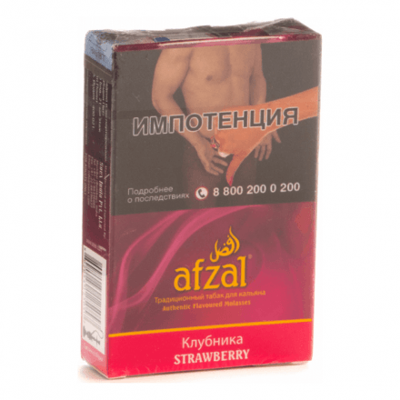 Табак Afzal - Strawberry (Клубника, 40 грамм)