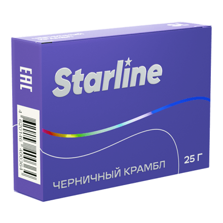 Табак Starline - Черничный Крамбл (25 грамм)