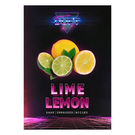 Табак Duft Strong - Lime Lemon (Лайм и Лимон, 200 грамм)