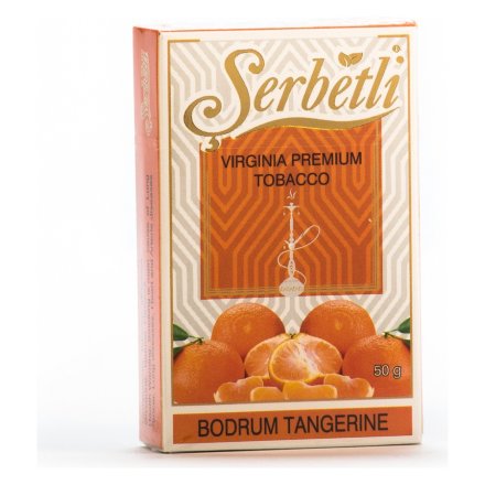Табак Serbetli - Bodrum Tangerine (Турецкий Мандарин, 50 грамм, Акциз)