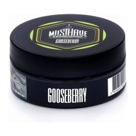 Табак Must Have - Gooseberry (Крыжовник, 125 грамм)