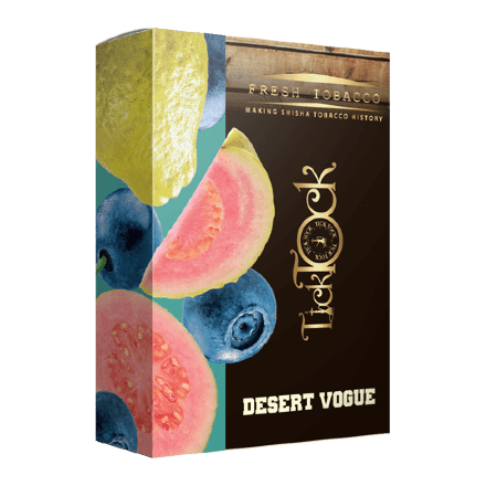 Табак Tick Tock - Desert Vogue (Черника и Гуава, 100 грамм)