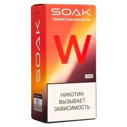 SOAK W - Свежий Персиковый Чай (10000 затяжек)
