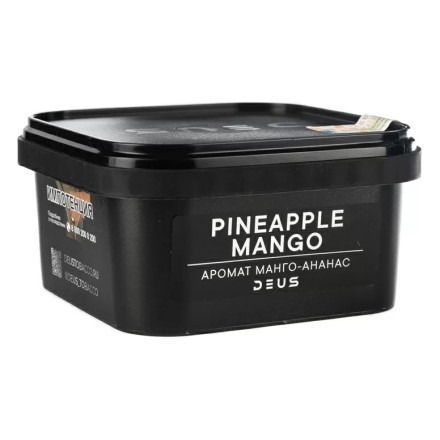 Табак Deus - Pineapple Mango (Ананас и Манго, 250 грамм)