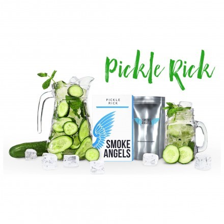Табак Smoke Angels - Pickle Rick (Рик Огурчик, 100 грамм)