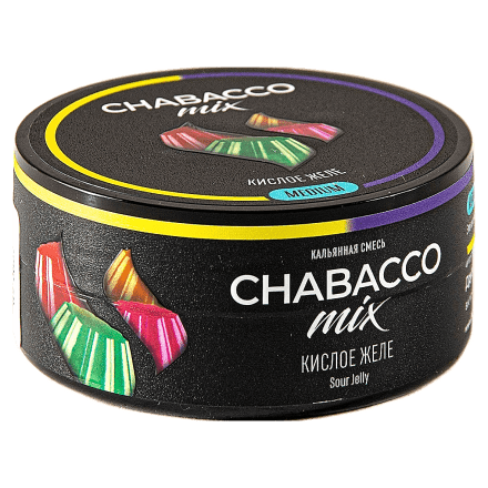 Смесь Chabacco MIX MEDIUM - Sour Jelly (Кислое Желе, 25 грамм)