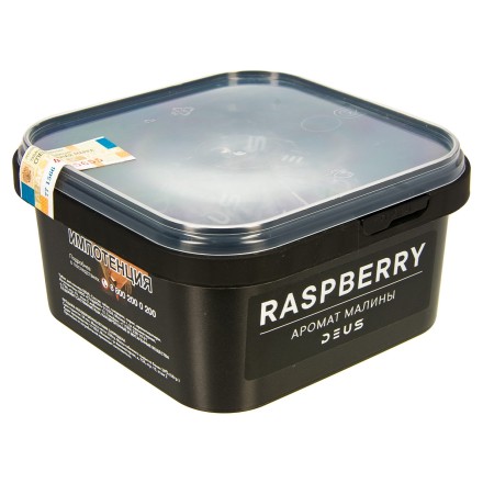 Табак Deus - Raspberry (Малина, 250 грамм)