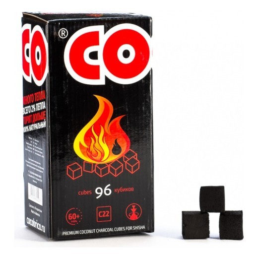 Уголь Cocobrico (22 мм, 96 кубиков) — 
