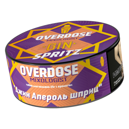 Табак Overdose - Gin Spritz (Джин Апероль Шприц, 25 грамм)