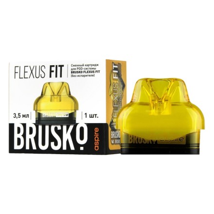 Сменный картридж Brusko - Flexus Fit (3.5 мл, Жёлтый, 1 шт.)