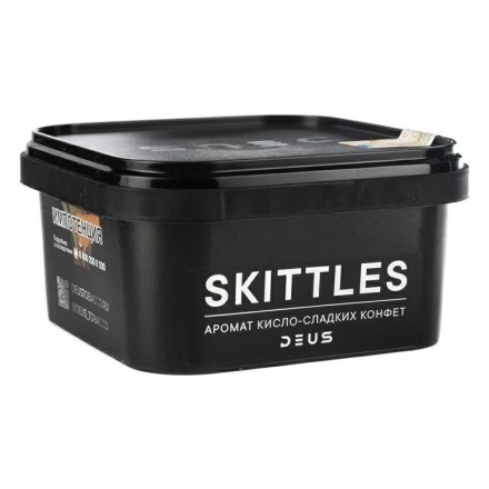 Табак Deus - Skittles (Кисло-Сладкие Конфеты, 250 грамм)