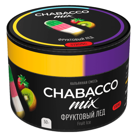 Смесь Chabacco MIX STRONG - Fruit Ice (Фруктовый Лёд, 50 грамм)