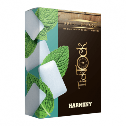 Табак Tick Tock - Harmony (Жвачка и Мята, 100 грамм)