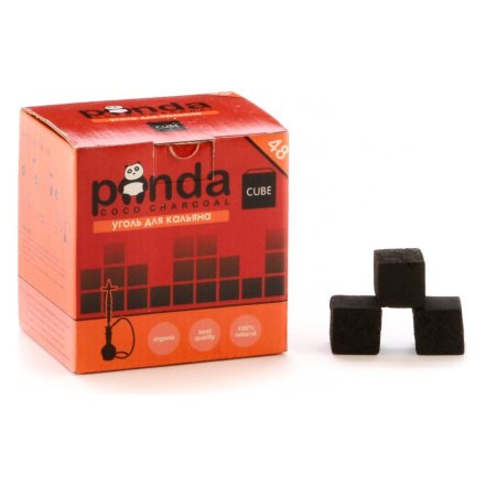 Уголь Panda Cube (22 мм, 48 кубиков, 450 грамм)