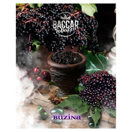 Табак Baccar Tobacco - Buzina (Бузина, 100 грамм)