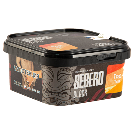 Табак Sebero Black - Тop (Топ, 200 грамм)
