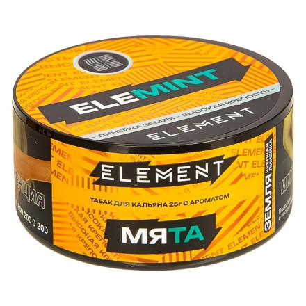 Табак Element Земля - Elemint NEW (Мята, 25 грамм)