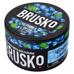 Смесь Brusko Strong - Черника с Мятой (250 грамм)