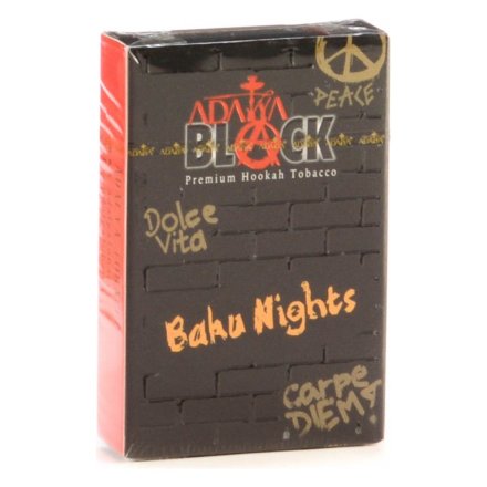 Табак Adalya Black - Baku Nights (Ночи Баку, 50 грамм)
