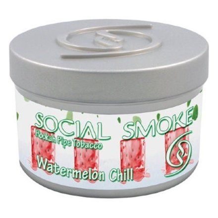 Табак Social Smoke - Watermelon Chill (Арбуз, 250 грамм)