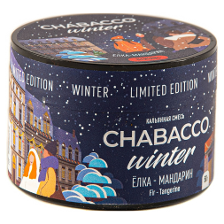 Смесь Chabacco STRONG LE - Fir-Tangerine (Ёлка-Мандарин, 50 грамм)
