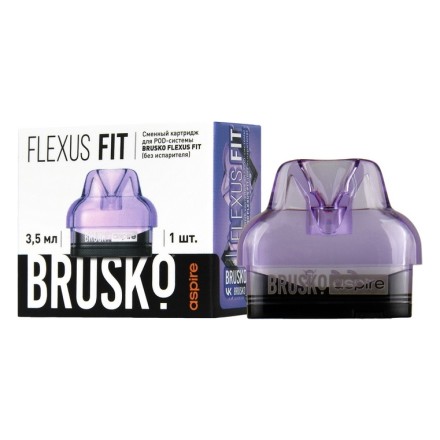 Сменный картридж Brusko - Flexus Fit (3.5 мл, Фиолетовый, 1 шт.)