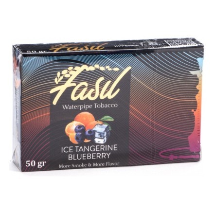 Табак Fasil - Ice Tangerine Blueberry (Ледяной Мандарин и Черника, 50 грамм)