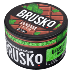 Смесь Brusko Strong - Шоколад с Мятой (250 грамм)