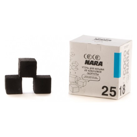 Уголь Coconara (25 мм, 18 кубиков)