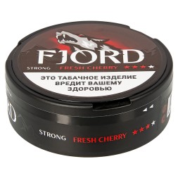 Табак жевательный FJORD Strong - Fresh Cherry (13 грамм)