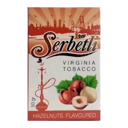 Табак Serbetli - Hazelnuts (Лесные Орехи, 50 грамм, Акциз)