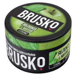 Смесь Brusko Strong - Яблоко с Мятой (250 грамм)