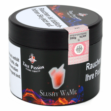 Табак True Passion - Slushy Wame (Арбуз и Мята, 200 грамм)