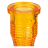 Колба Vessel Glass - Ёлка Кристалл (Жёлтая)