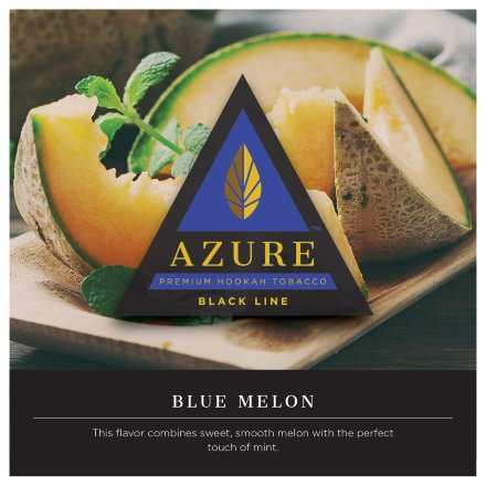 Табак Azure Black - Blue Melon (Голубая Дыня, 50 грамм)