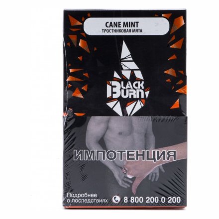 Табак BlackBurn - Cane Mint (Тростниковая Мята, 100 грамм)