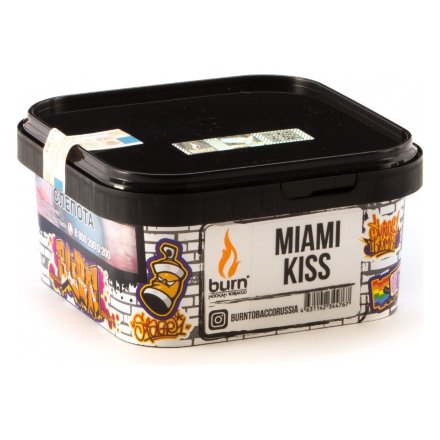 Табак Burn - Miami Kiss (Арбуз с Цитрусом и Лакрицей, 200 грамм)