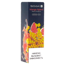 Жидкость SOAK L - Mango Aperol (Манго Апероль, 10 мл, 2 мг)