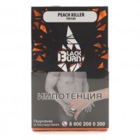 Табак BlackBurn - Peach killer (Персик, 100 грамм) — 