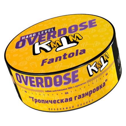 Табак Overdose - Fantola (Тропическая Газировка, 100 грамм)